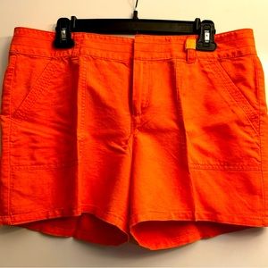 Orange Banana Republic shorts